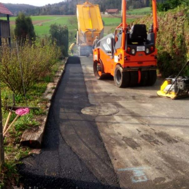 Teerarbeit der Roger Streich GmbH