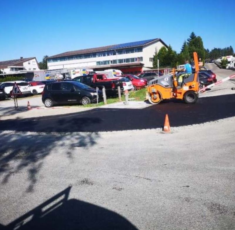 Teerarbeit der der Roger Streich GmbH