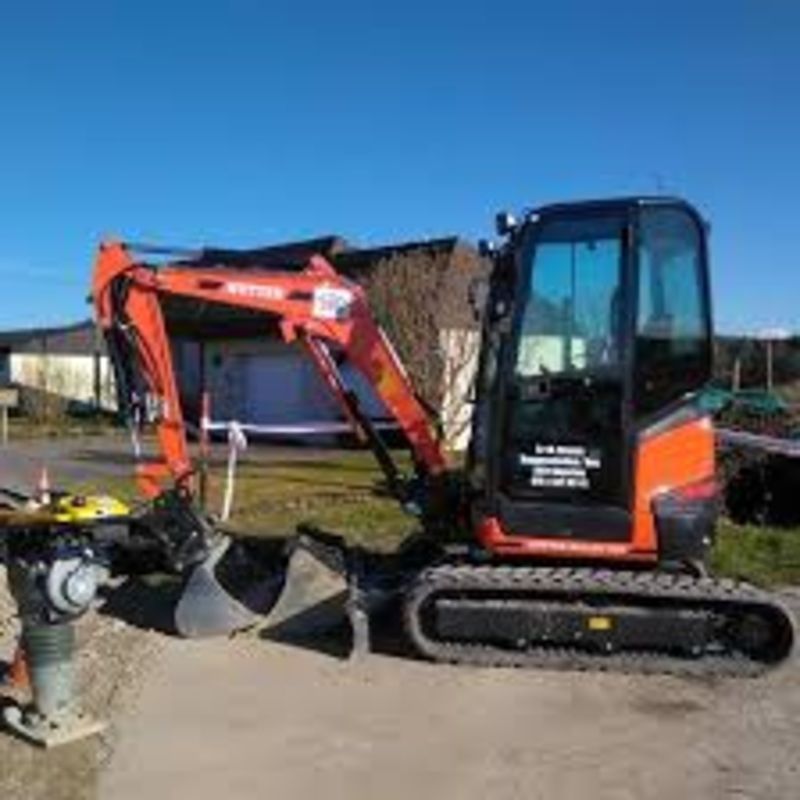 Baumaschine der Roger Streich GmbH