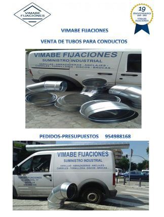 Una camioneta blanca con vimare fijaciones escrito en ella