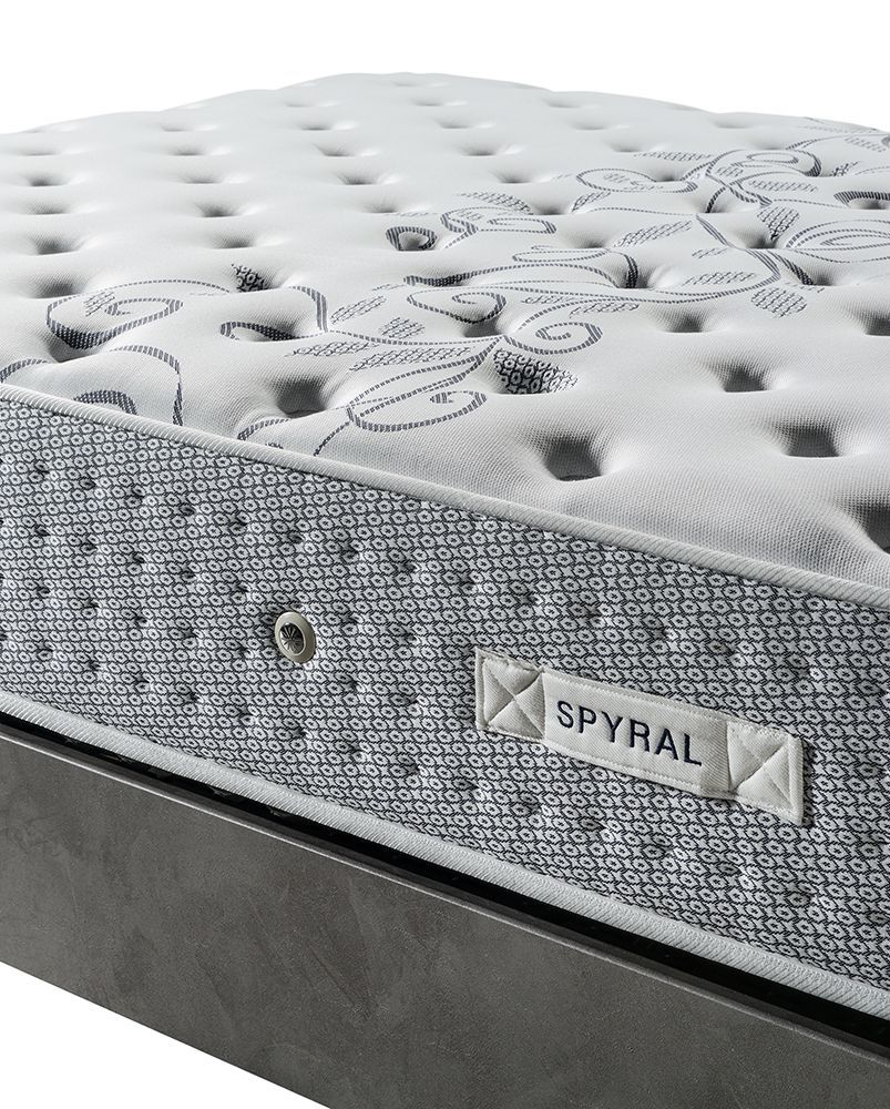 Gros plan sur un matelas
