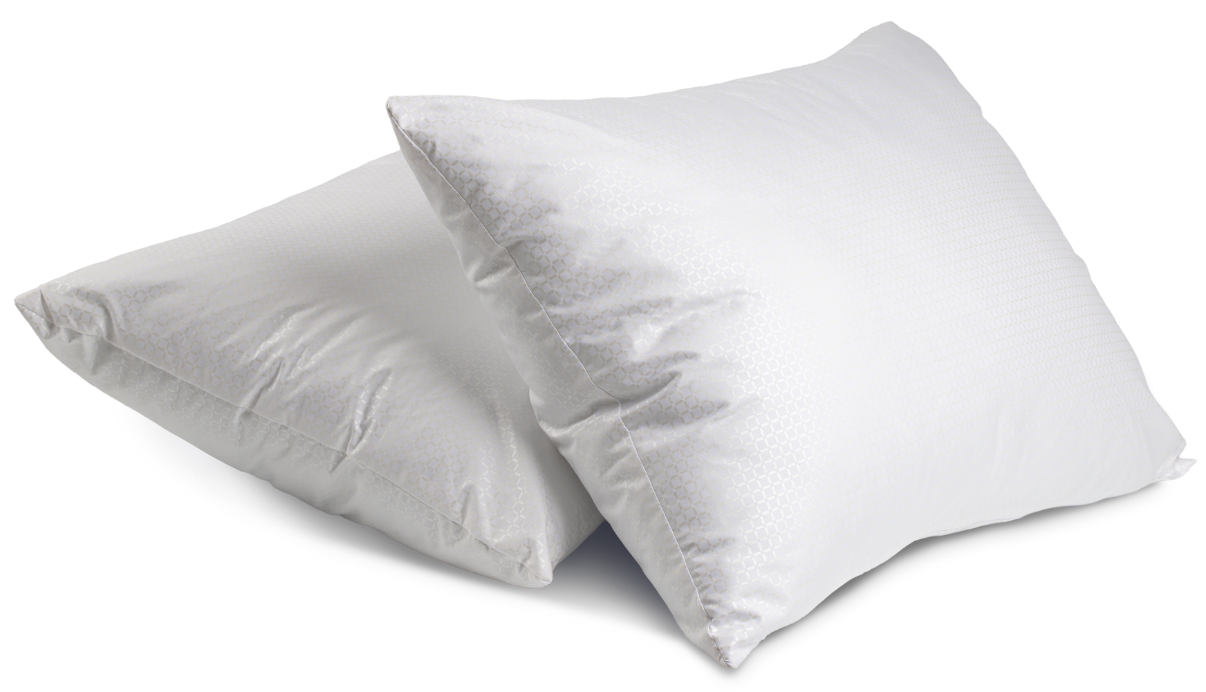 Deux oreillers blancs