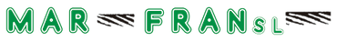 La palabra mar-fransl está escrita en verde sobre un fondo blanco.