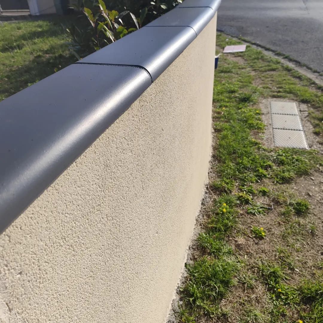 Un muret en gros plan