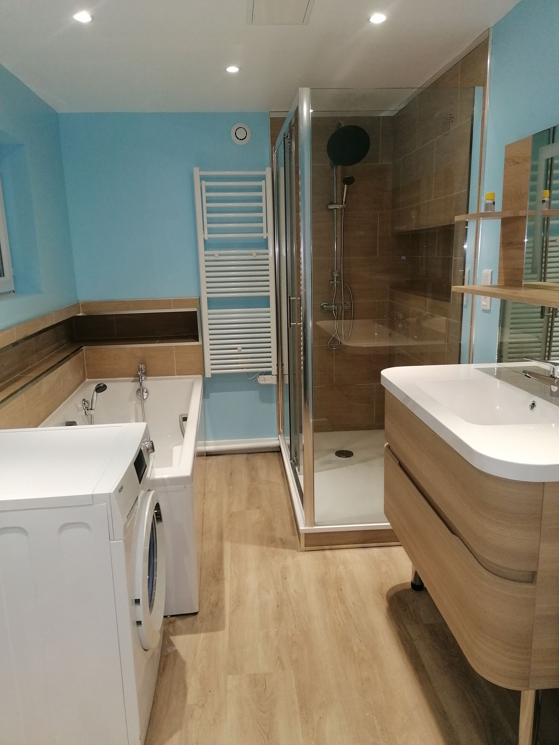 Salle de bain après rénovation