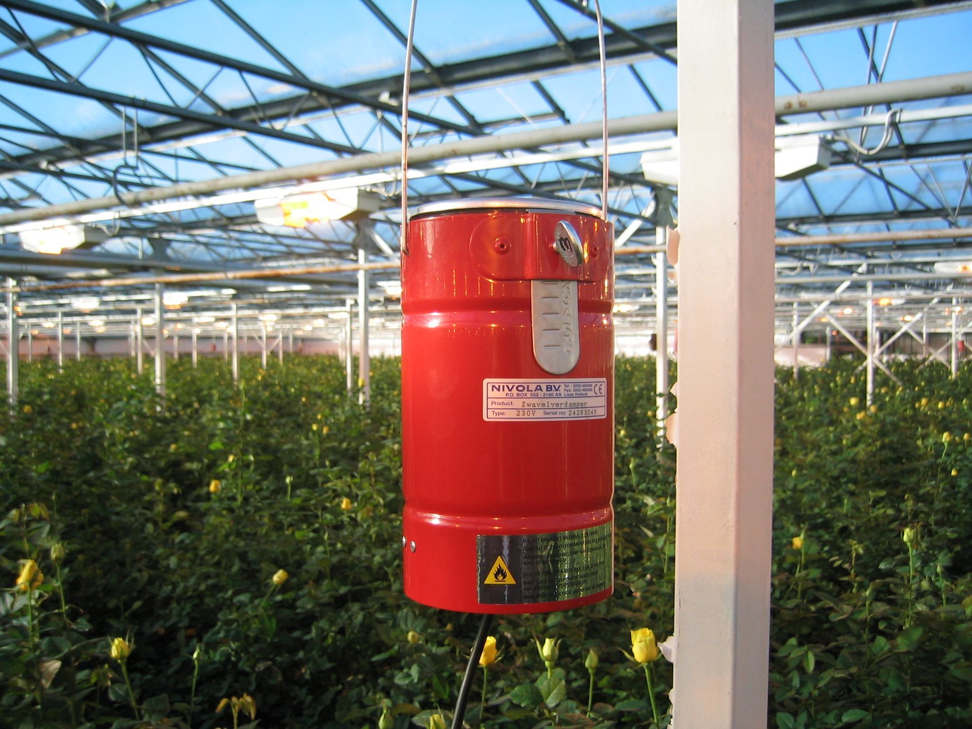 Evaporador de azufre