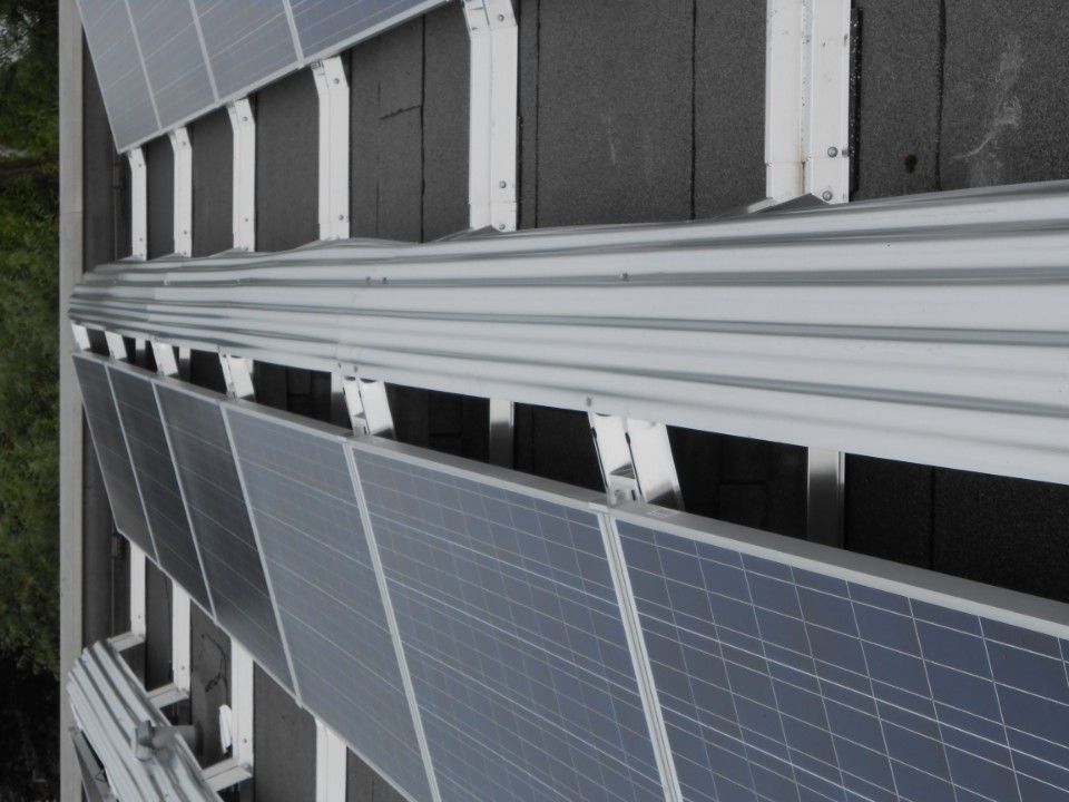 Solaranlage für ein Haus