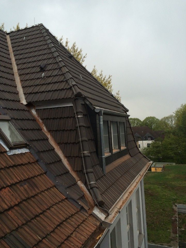 Seitenansicht aufs Haus