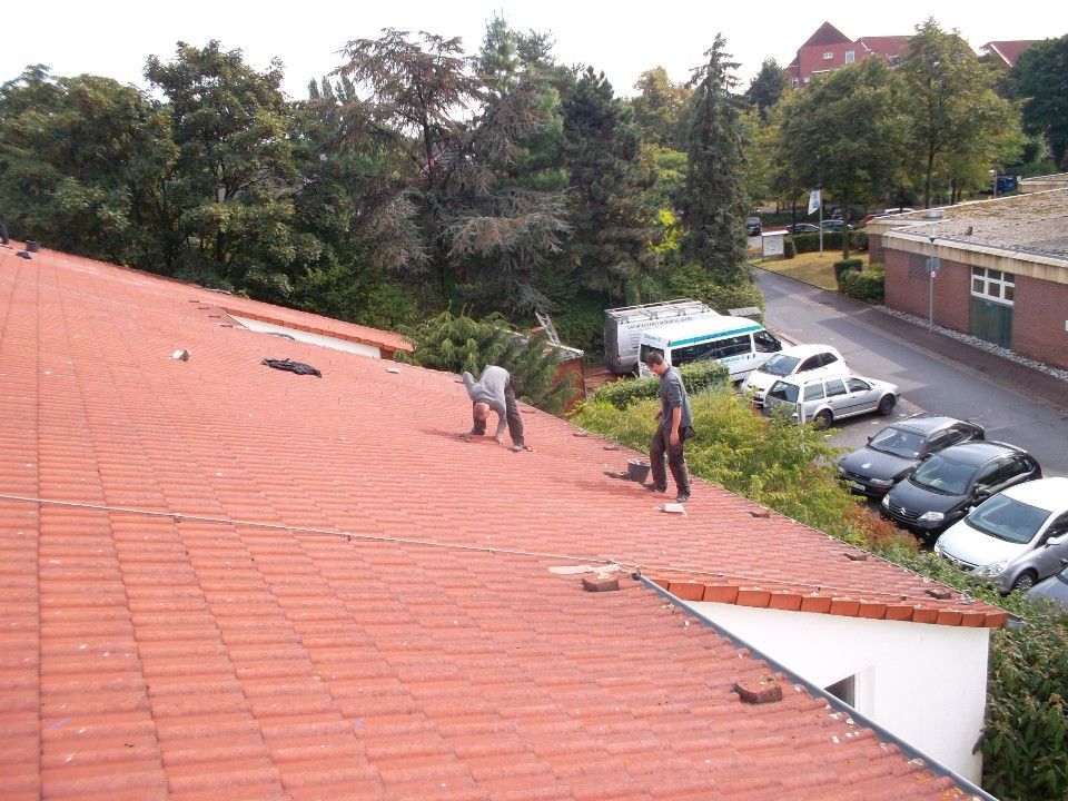 Dachdecker von der Dachdeckerei Möhring GmbH