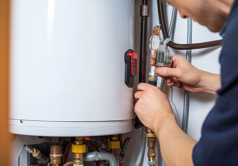 Une personne devant un cumulus.