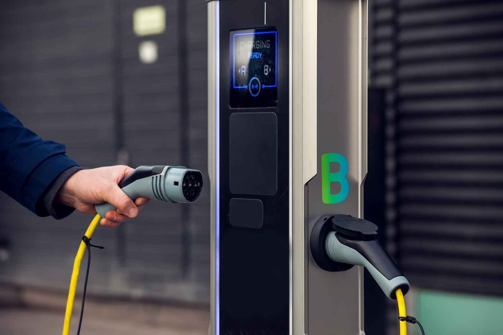 Borne de recharge pour voiture électrique