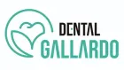El logotipo de Dental Gallardo tiene un corazón en el medio.