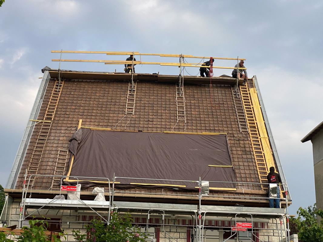 Travaux de toiture