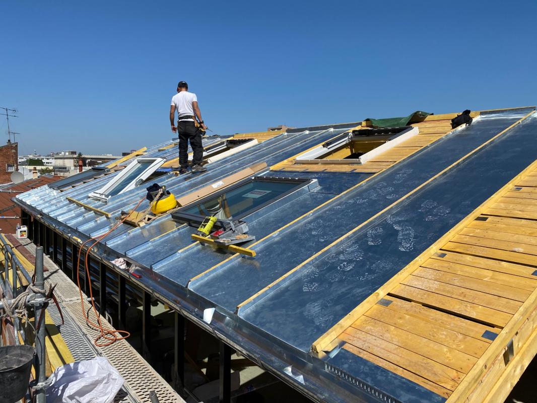 Intervention sur toiture