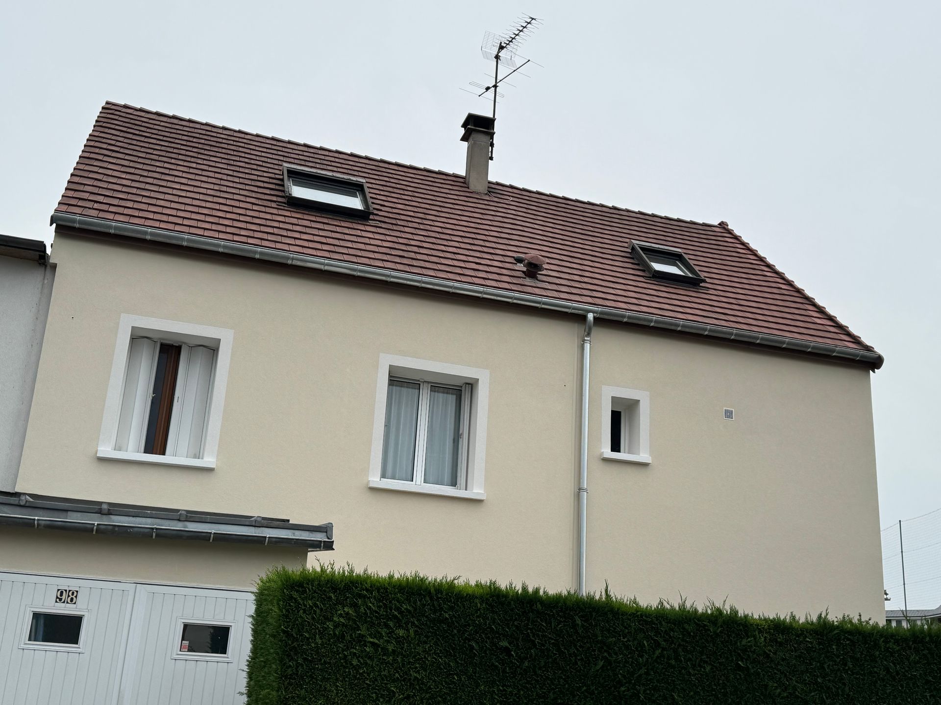 Isolation par l'extérieur sur une maison