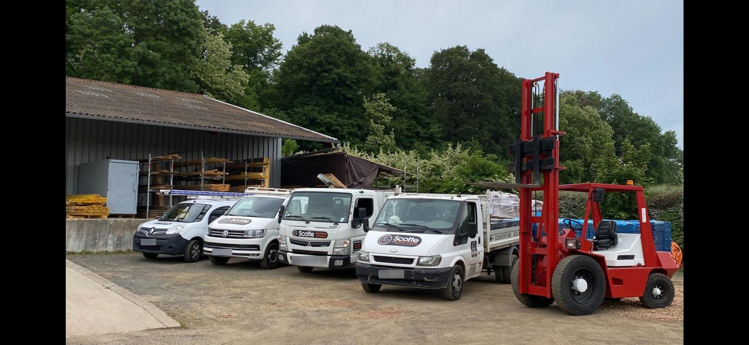 Machines dans le dépôt à Antony