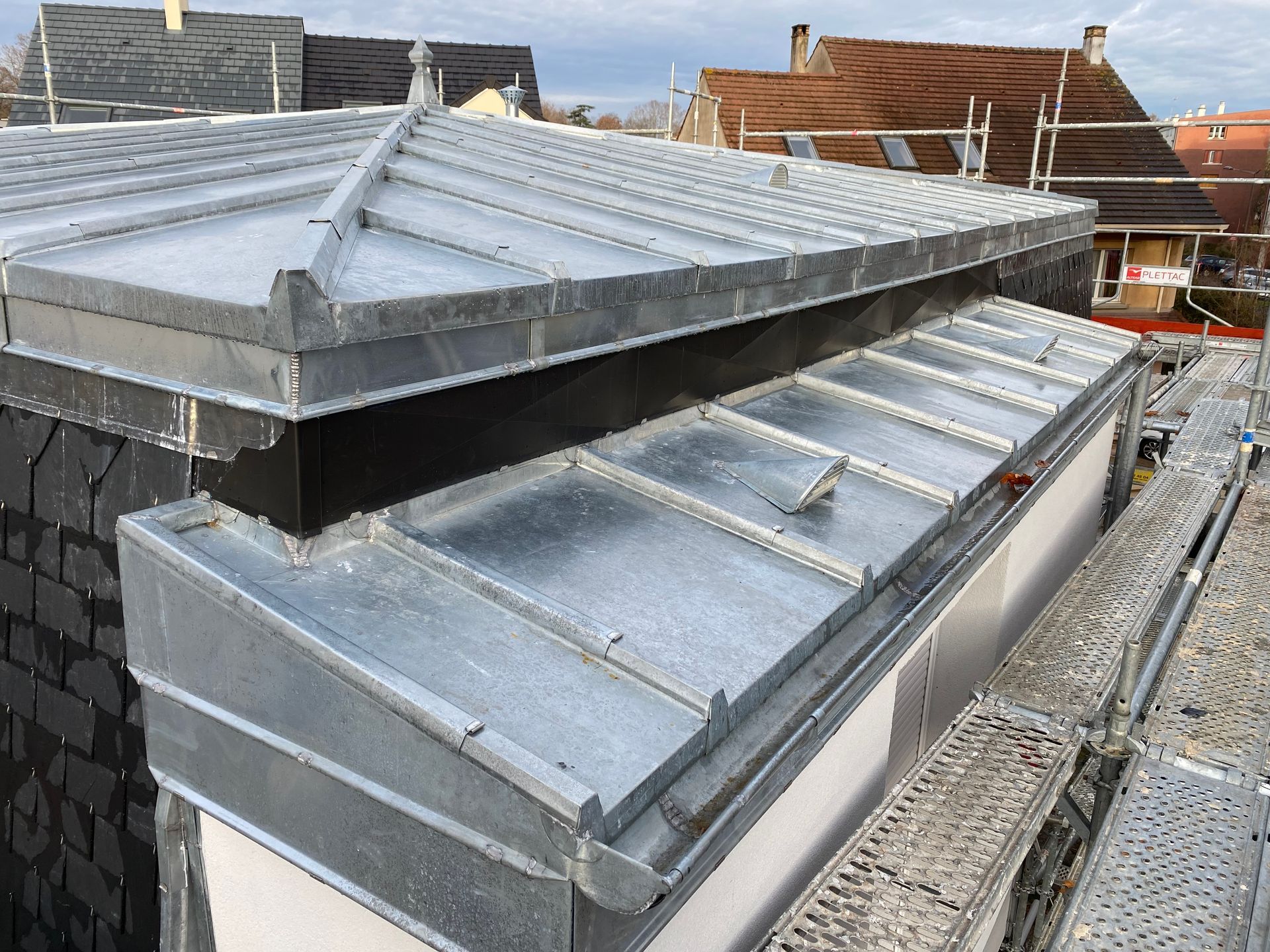 Toit sur deux étages