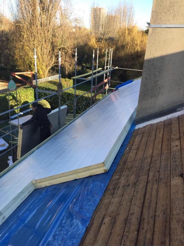 Etanchéité et isolant de toit