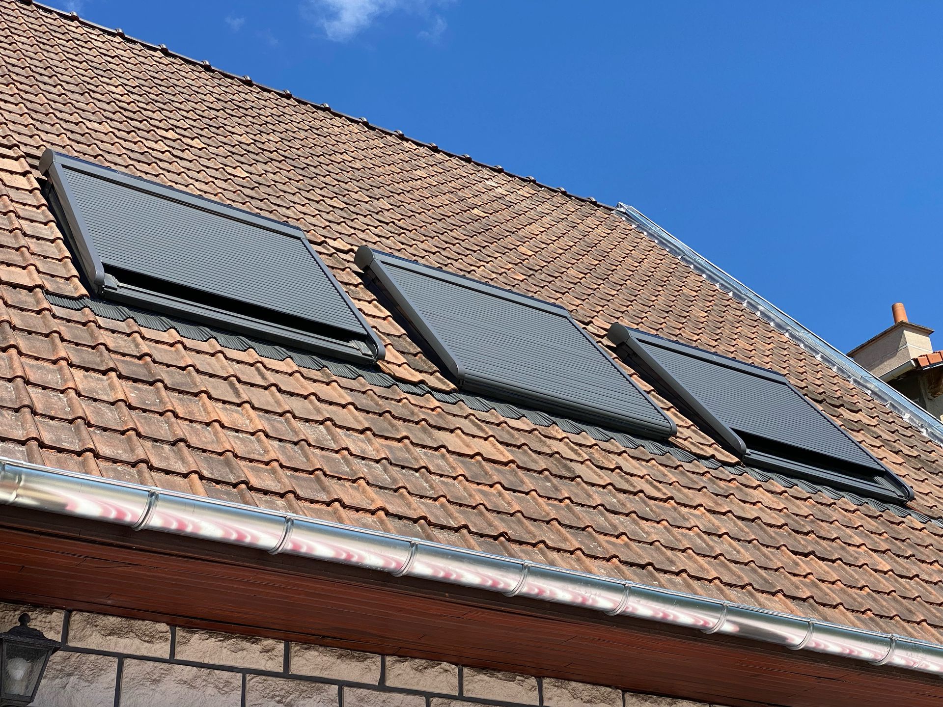 Installation de fenêtre de toit