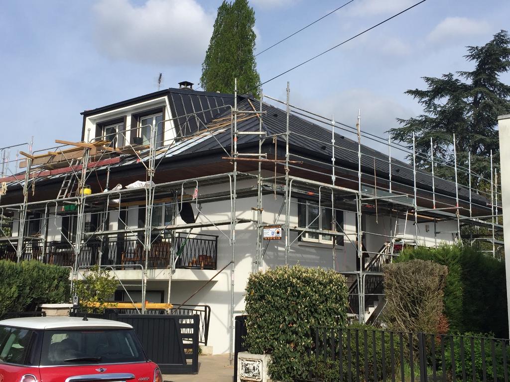 Echaffaudage de travaux