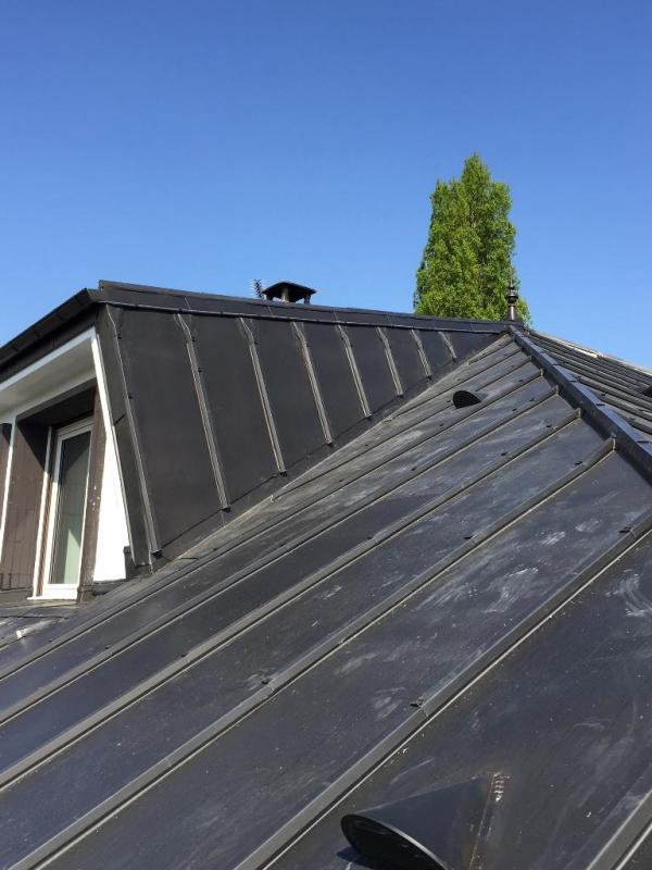 Travaux de toiture terminé