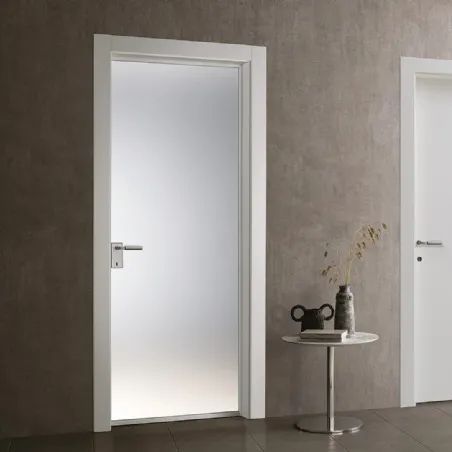 porte blanche élégante