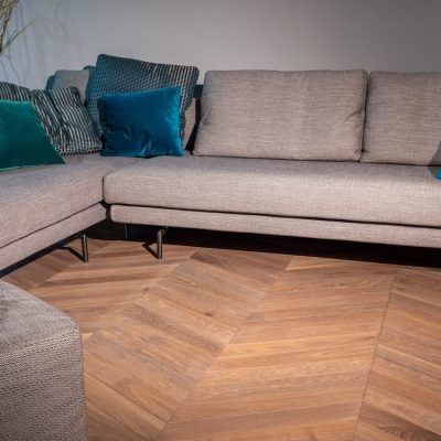parquet en chevron de bois