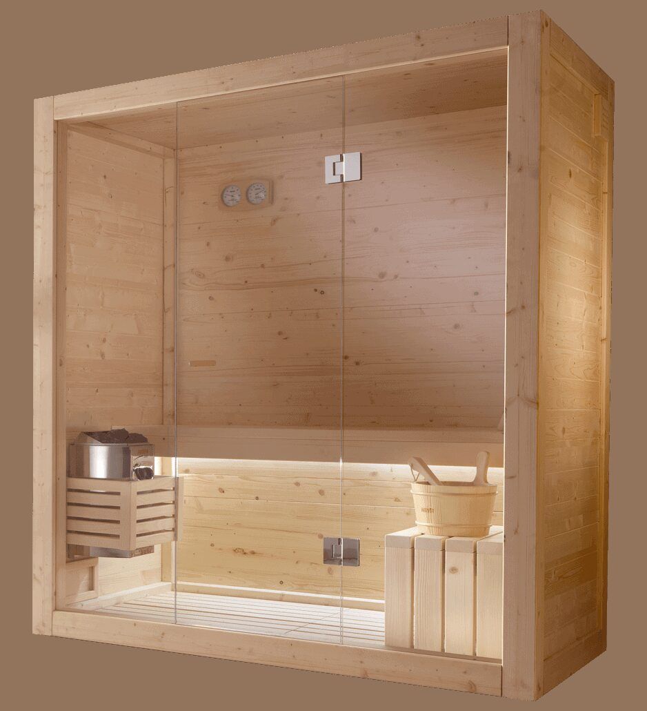 salle de bain boisée