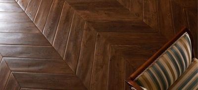 parquet à chevrons