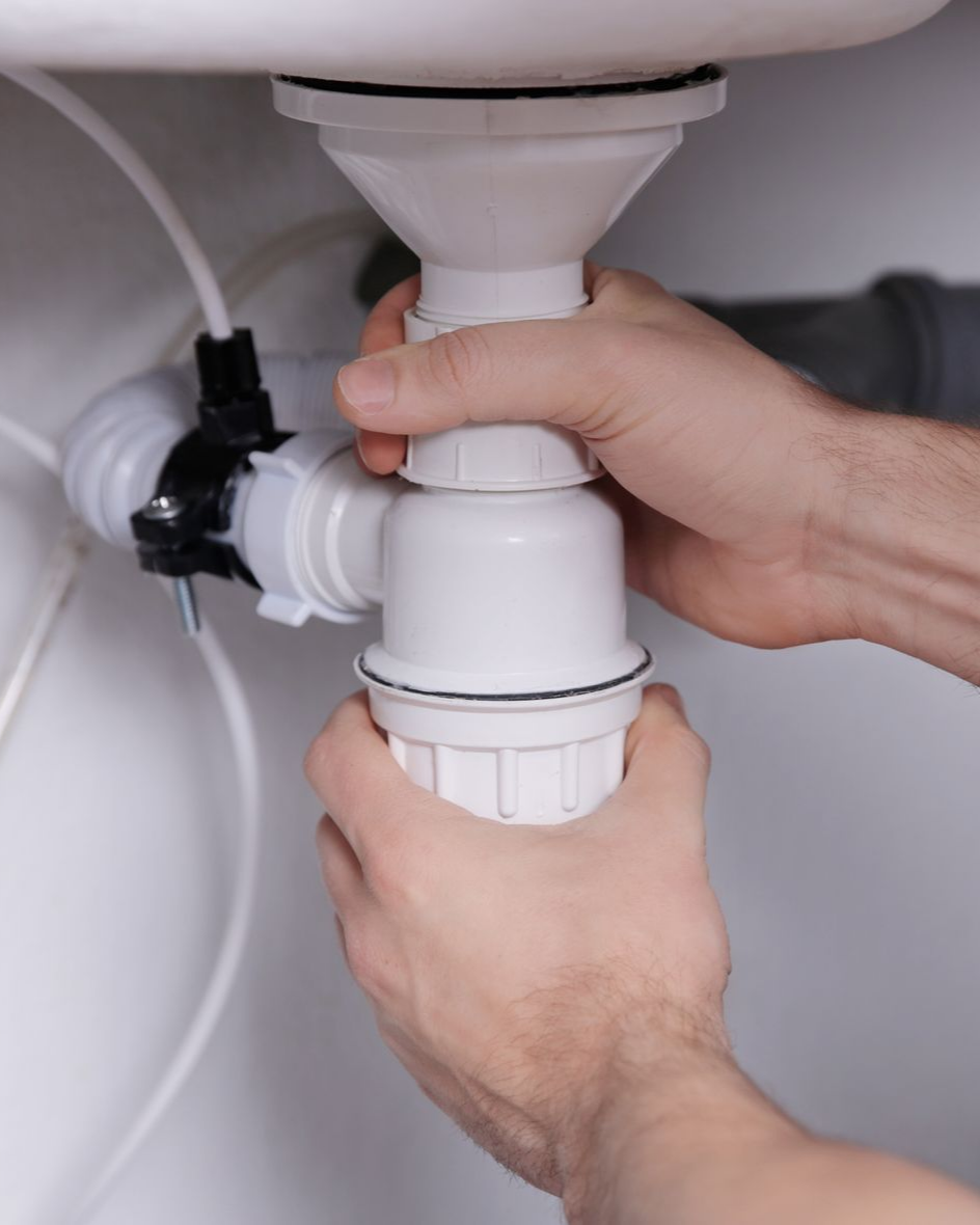 Installation de siphon