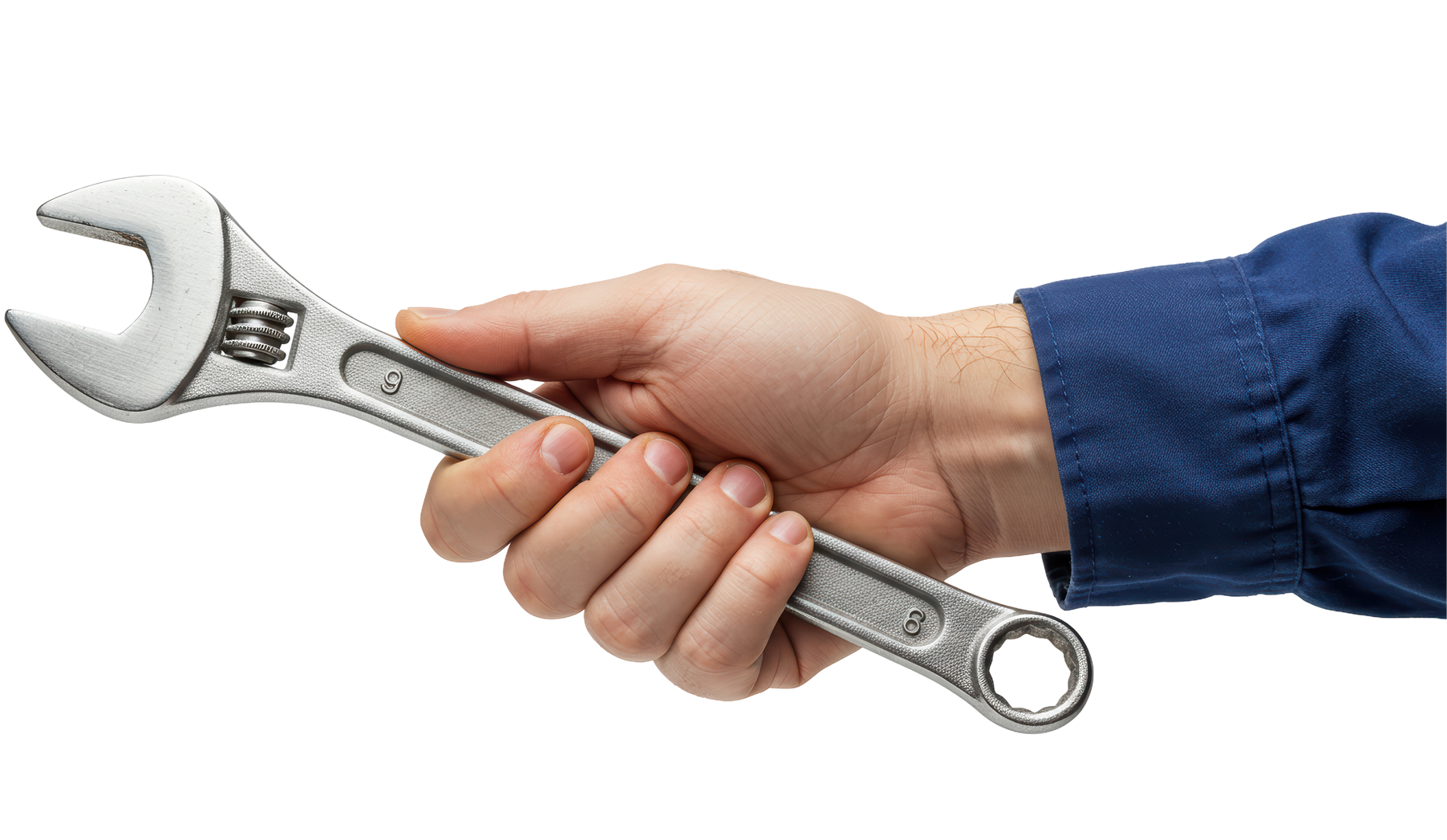 Main tenant un outil