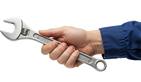 Main tenant un outil