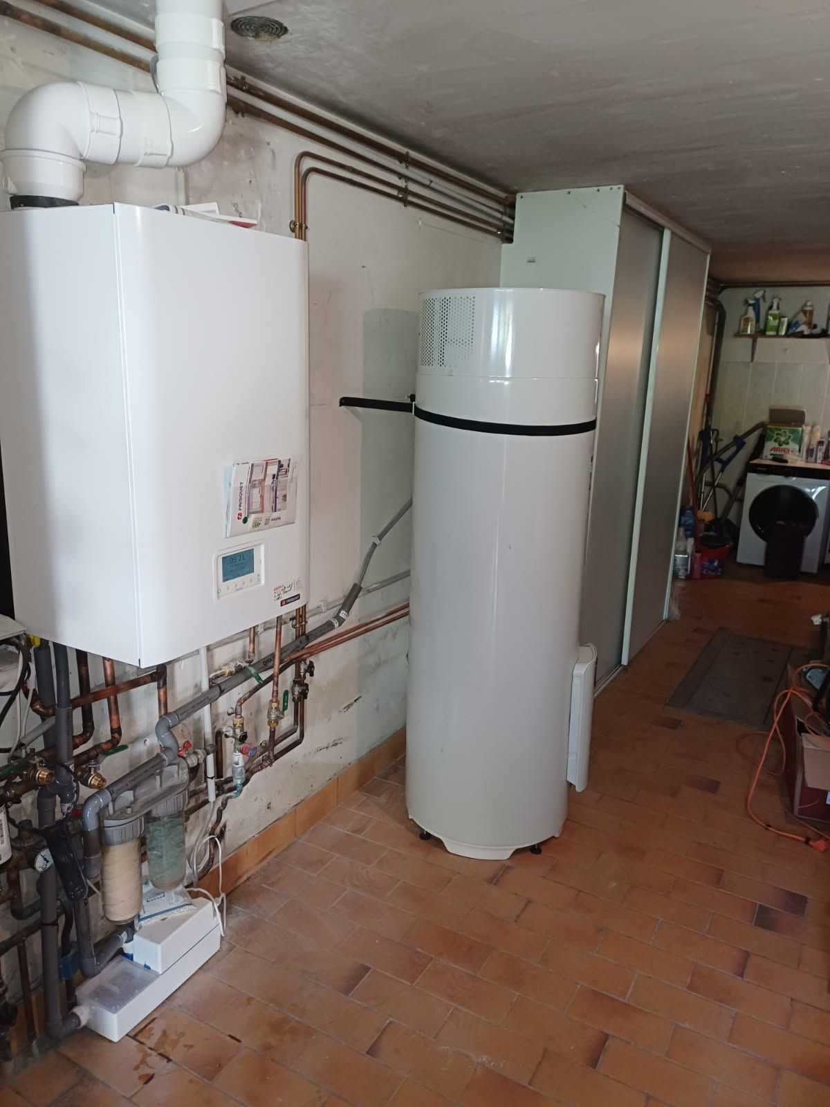 Réparation de chaudière à gaz