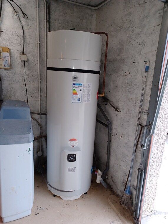 Chaudière à gaz blanche