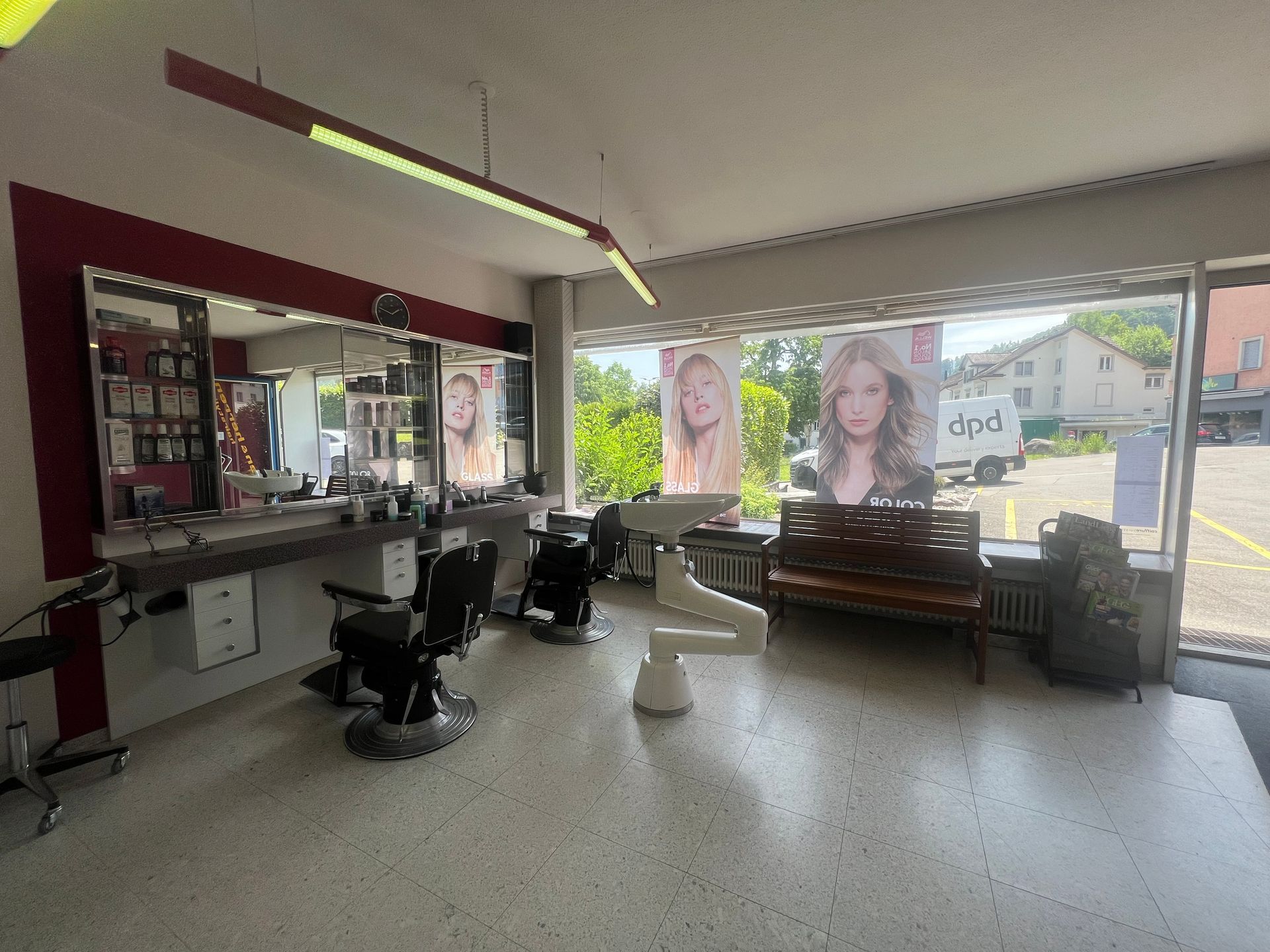 Friseurbehandlung