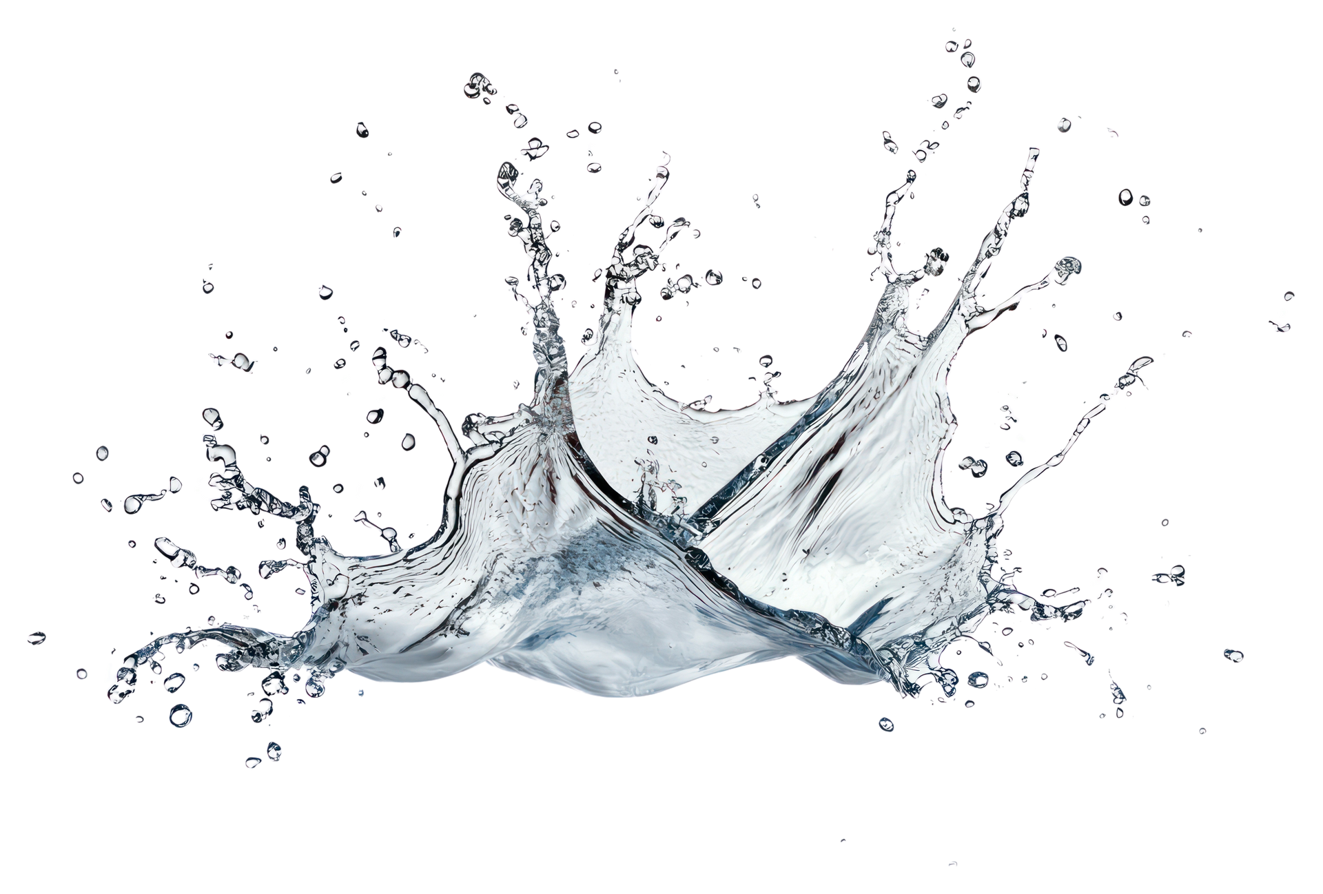Une éclaboussure d'eau