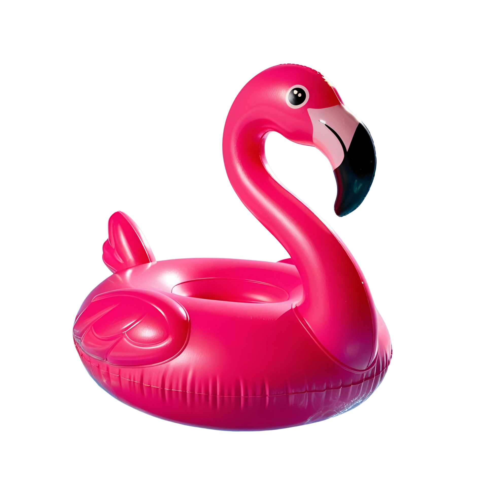 Une bouée flamant rose