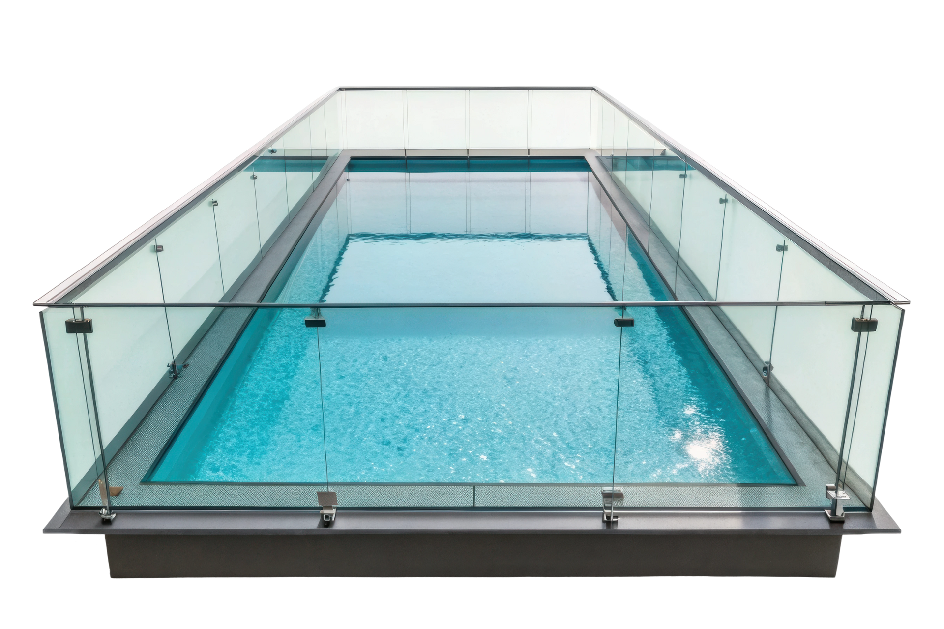Une barrière de piscine