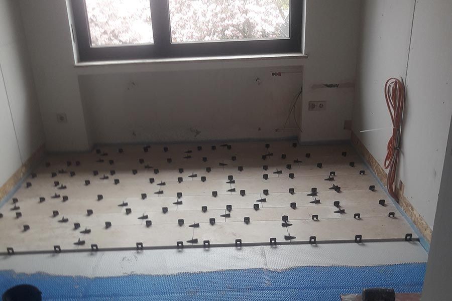 Fliesenunterbau