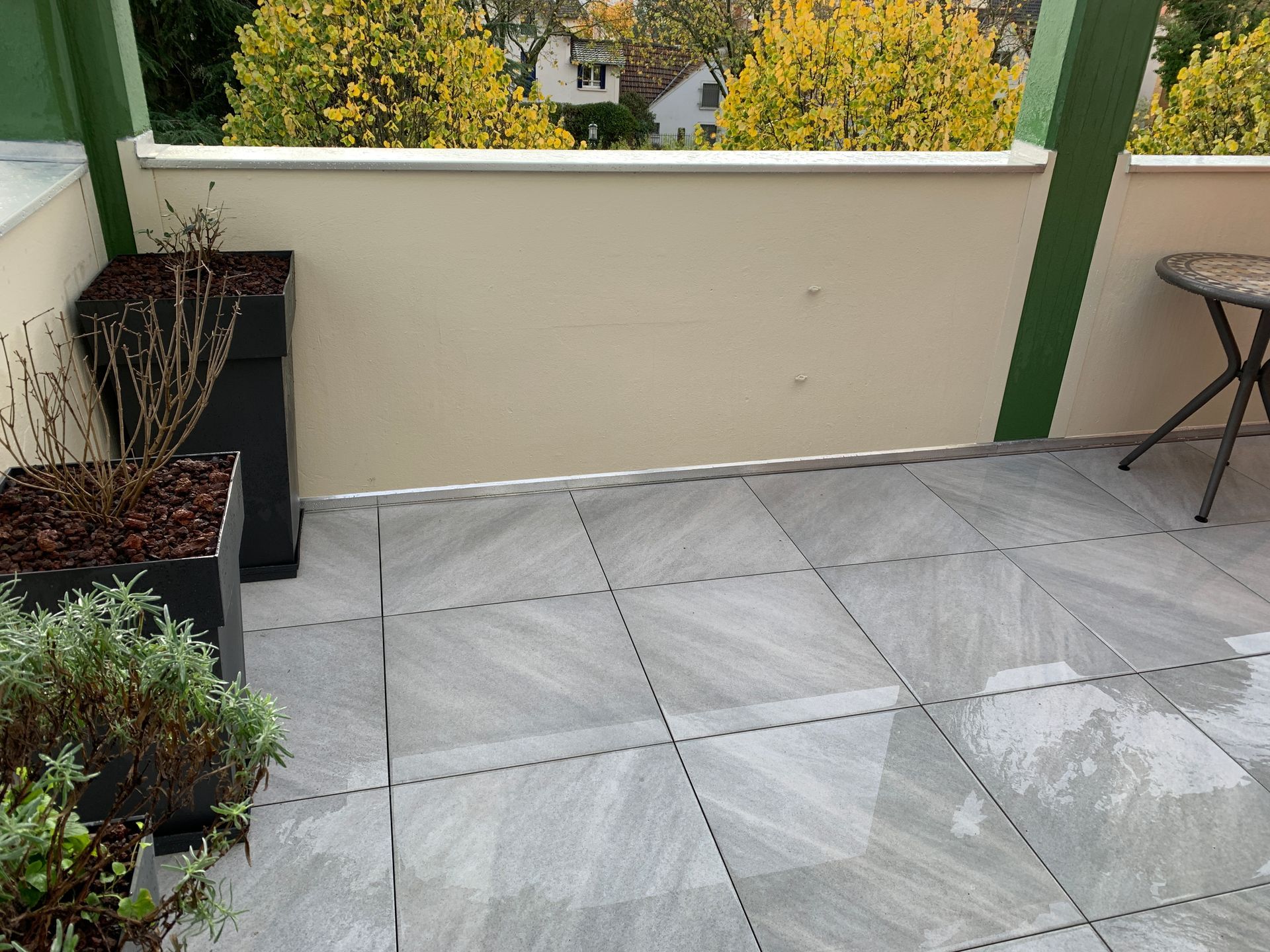 Terrasse extérieure balcon