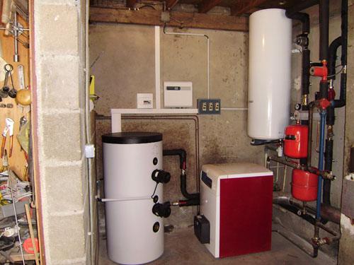 Pose d'un ballon thermodynamique