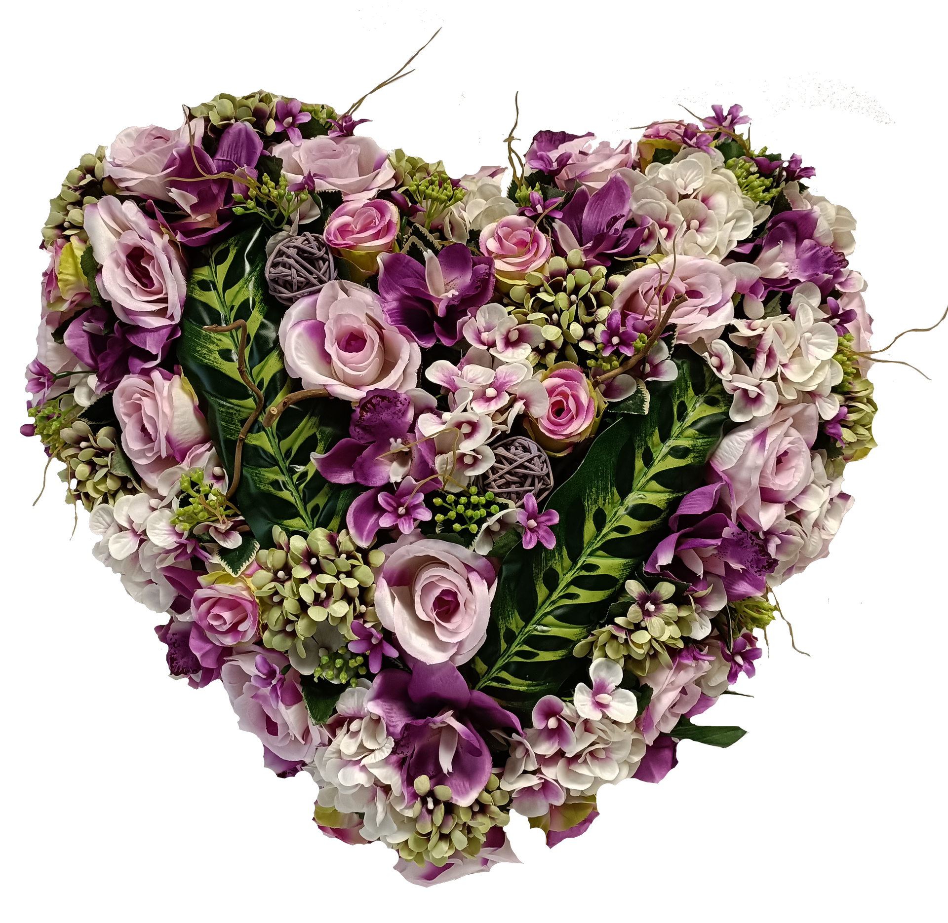 Rose Hortensia Orchidée 
