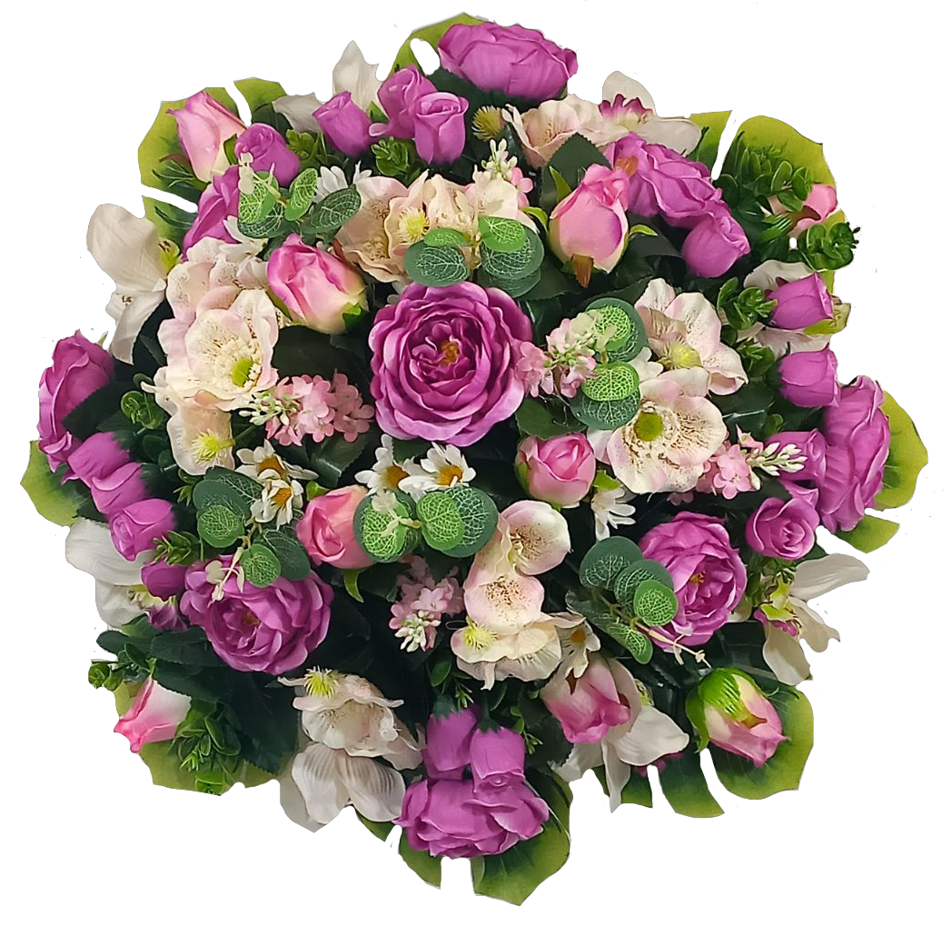 Rose Hellebore Eucalyptus
