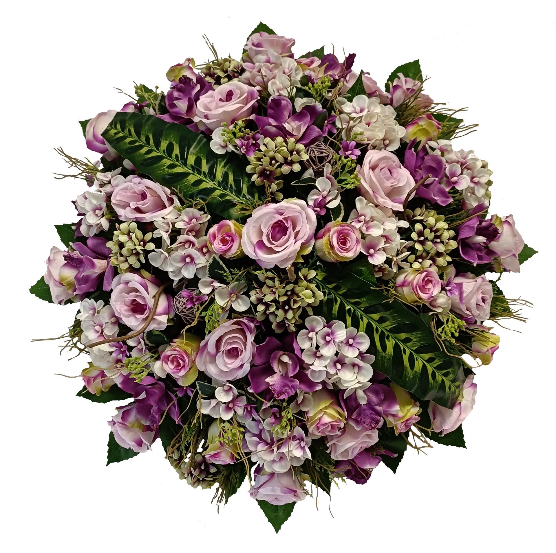 Rose Hortensia Orchidée 
