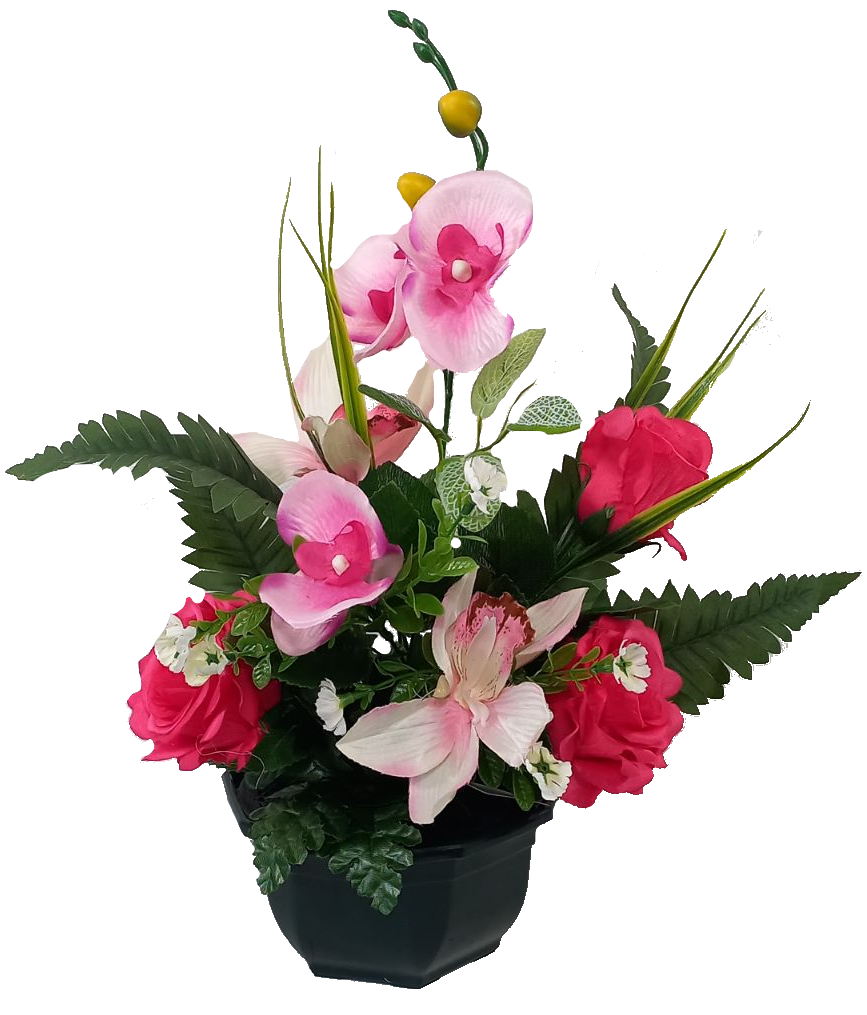 Gerbe Rose Orchidée 
