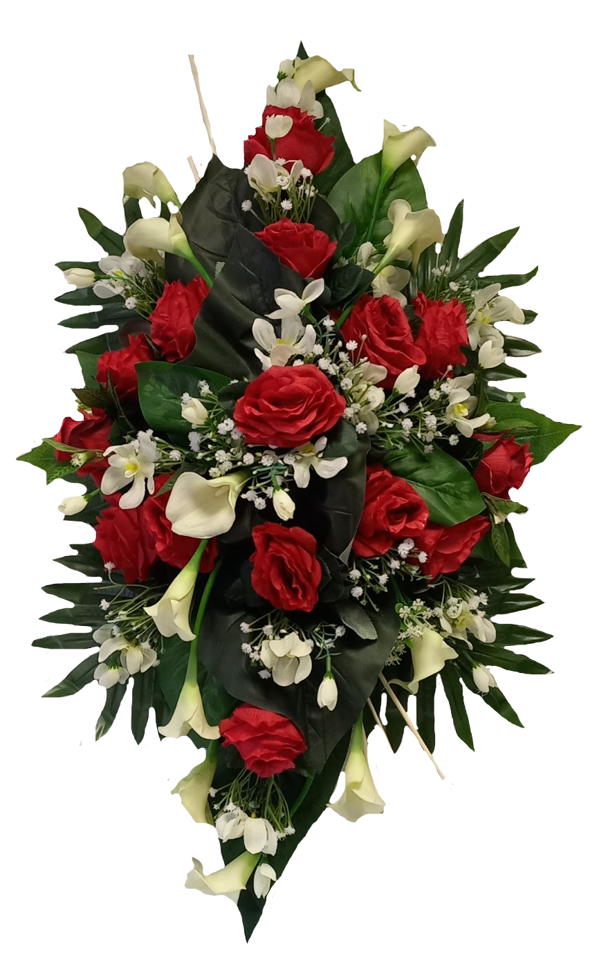 Rose ( + Arum / ou pivoine)
