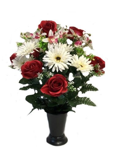 Rose Gerbera Orchidée 
