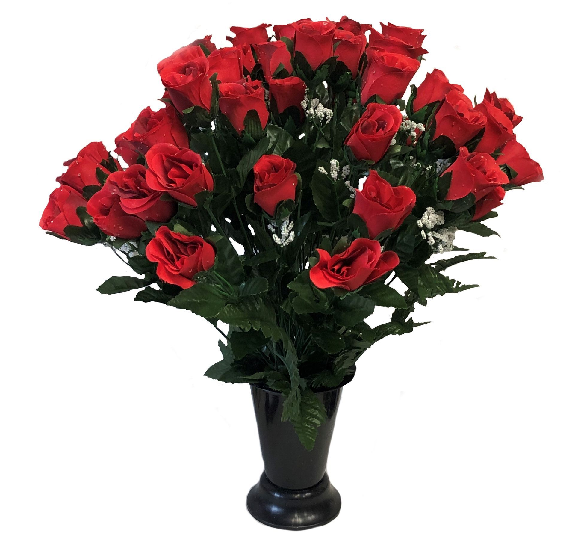 Rose bouton 48 têtes 
