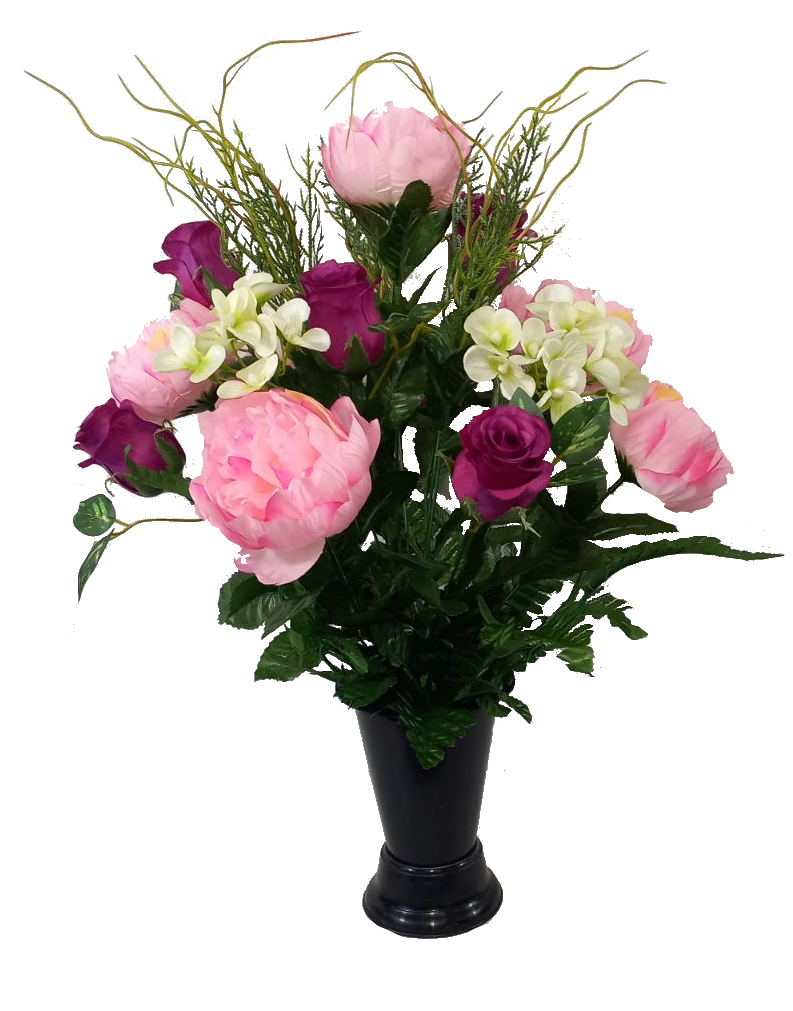 Pivoine Rose Hortensia
