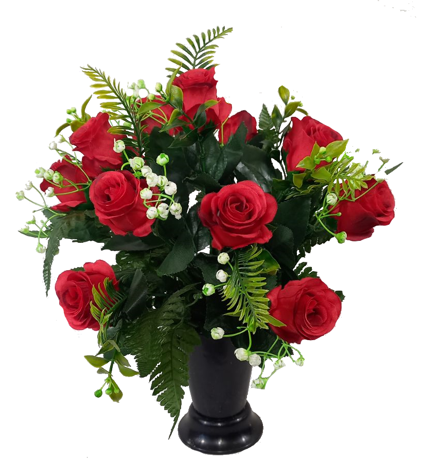 Rose bouton Gypso 13 têtes
